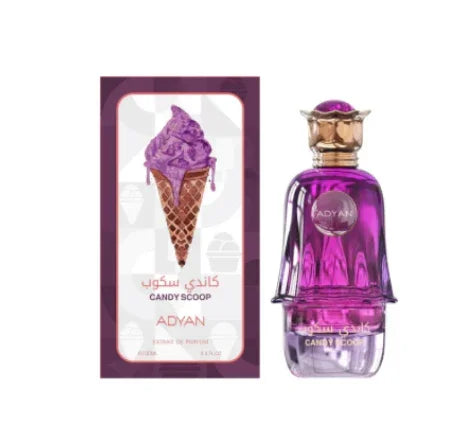 Perfume árabe Candy Scoop de Adyan 100ml unisex frutal dulce