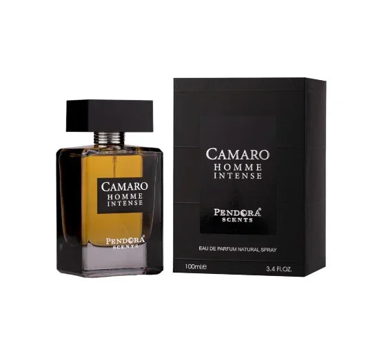 Perfume árabe Camaro Homme Intense de Pendora Scents 100ml unisex amaderado