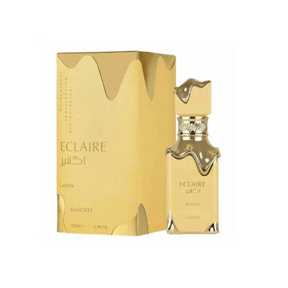 Perfume árabe Eclaire Banoffi de Lattafa 100ml unisex gourmand plátano