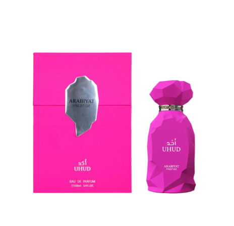 Perfume árabe Uhud de Arabiyat Prestige 100ml unisex oriental vainilla